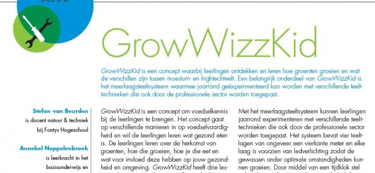 GrowWizzKid is een aanwinst voor het basisonderwijs