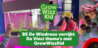 BS De Windroos verrijkt Da Vinci thema’s met GrowWizzKid