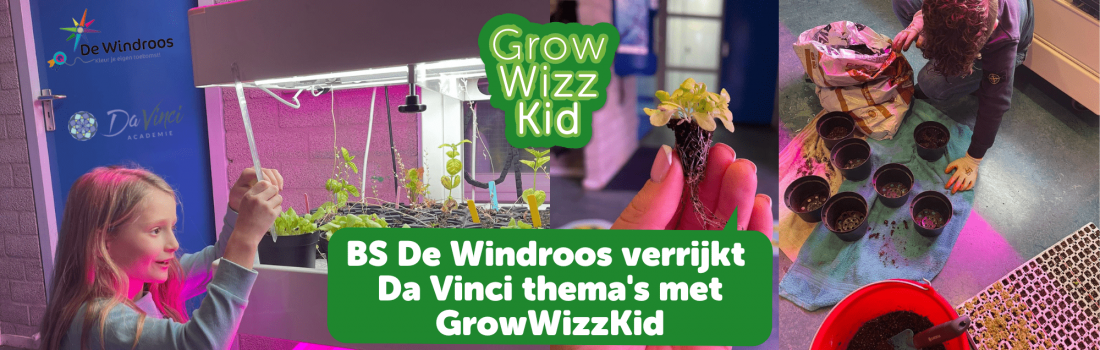 BS De Windroos verrijkt Da Vinci thema’s met GrowWizzKid