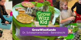 Verwondering met ‘GrowwizzKunde’ op Dr. Schaepmanschool