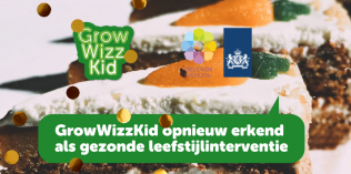 GrowWizzKid opnieuw erkend als gezonde leefstijlinterventie