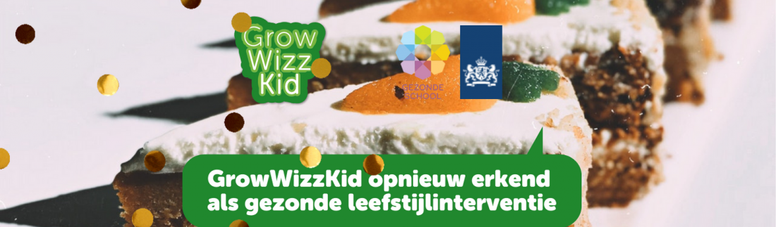 GrowWizzKid opnieuw erkend als gezonde leefstijlinterventie