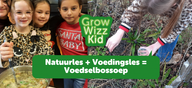 Natuurles + Voedingsles = Voedselbossoep