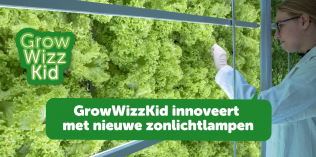 GrowWizzKid innoveert met nieuwe zonlichtlampen